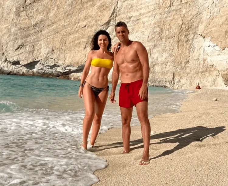 Carmen Brumă și Mircea Badea, un cuplu de invidiat. foto: Facebook