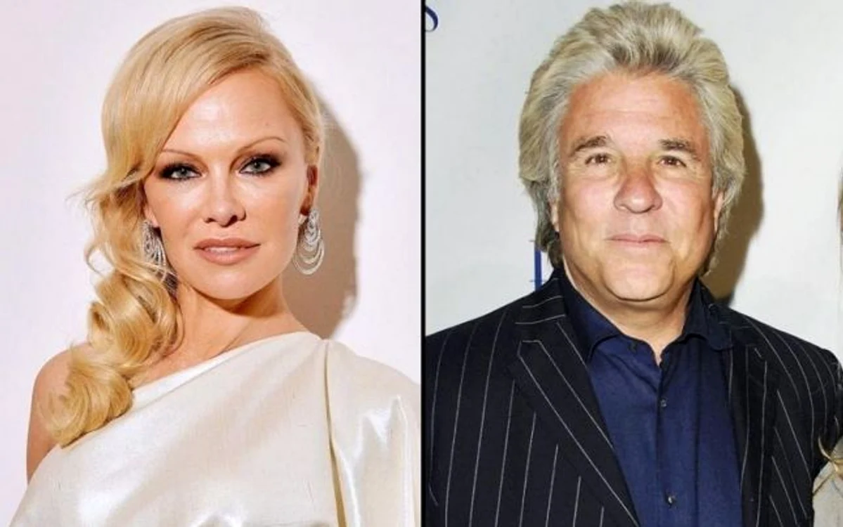 Pamela Anderson şi noul soţ, Jon Peters FOTO Hollywood Reporter