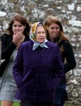 Charles, Eugenie, Beatrice și Regina, Getty jpg