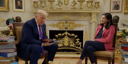 Trump podcast Usha Vance FOTO Captura video Youtube