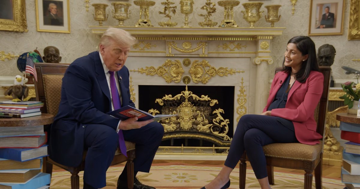 Trump a transformat un moment pentru copii într-un atac împotriva predecesorilor săi. Președintele SUA, invitat în podcastul soției lui JD Vance