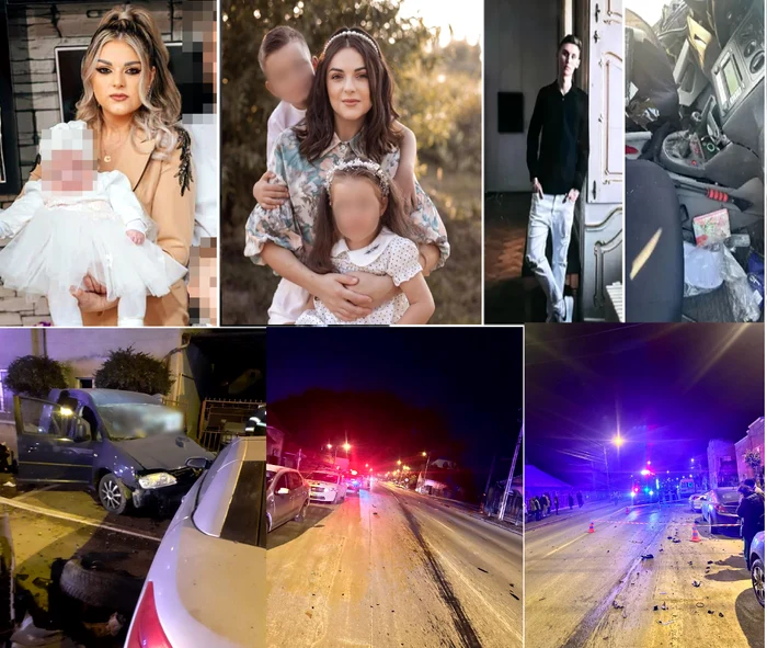 Diana avea 29 ani, șoferul care a pătruns pe contrasens, fiul unui afacerist local, 19 FOTO: colaj