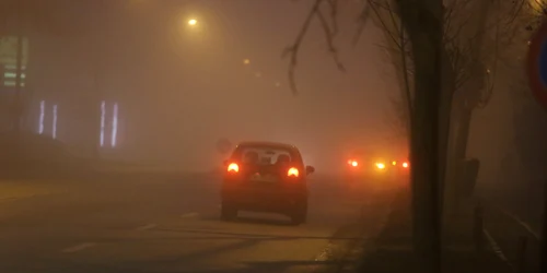 Trafic in conditii de ceata,Mediafax 