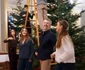 Frederik a dansat cu fiicele sale. Familia regală a împodobit bradul cu bucurie