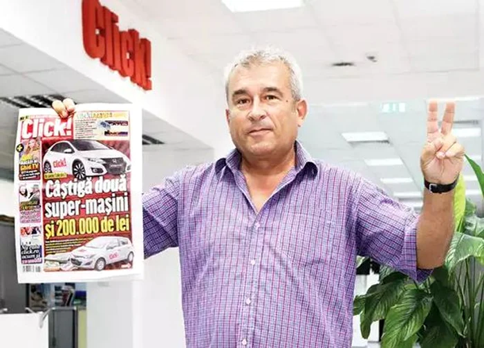 
    Iulian Tudor a câştigat 5.000 de lei la cel mai iubit concurs din presă Foto: Florin Şuler  