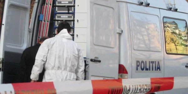 Criminaliştii au fost la faţa locului