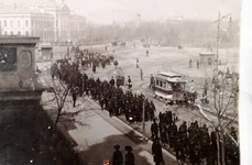 Cum circulau tramvaiele din București în timpul ocupației germane jpeg