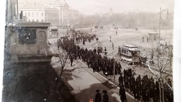 Cum circulau tramvaiele din București în timpul ocupației germane jpeg