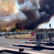 aeroportul bodeaux incendiu jpg