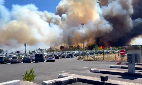 aeroportul bodeaux incendiu jpg