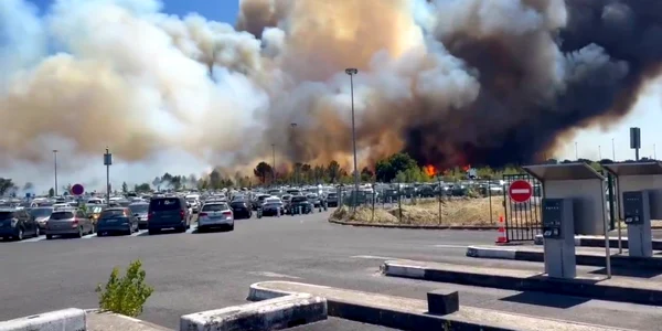 aeroportul bodeaux incendiu jpg