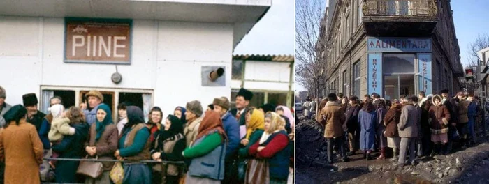 Românii în perioada comunistă / Foto: Pinterest