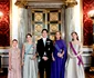 Prinţesa Ingrid Alexandra a Norvegiei, alături de Prinţesa Elisabeta a Belgiei, Prinţul Cristian al Danemarcei şi Prinţesa Amalia a Olandei. FOTO: Casa Regală norvegiană