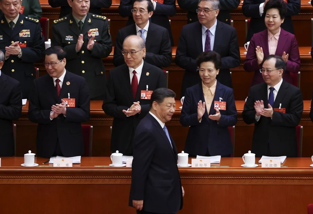 Xi Jinping aplaudat la Congresul Național al Poporului FOTO EPA-EFE