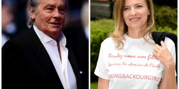 alain delon si valerie trierweiler foto getty images