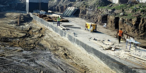 Pista de canotaj va fi realizată în porţiunea vestică