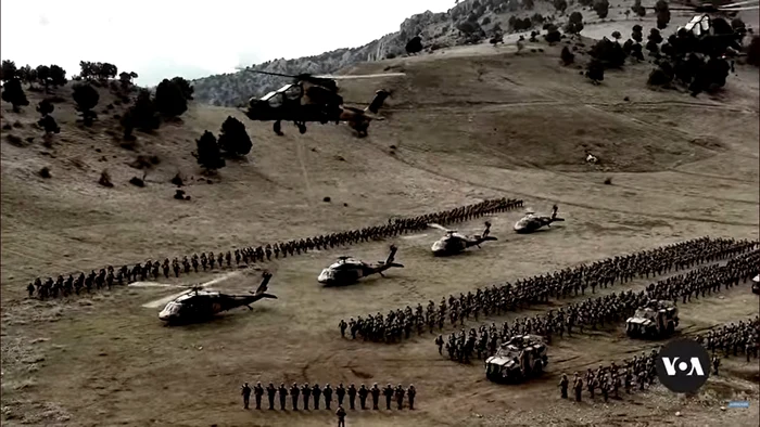 Armata turcă e una dintre cele mai puternice din lume. FOTO: Captură video
