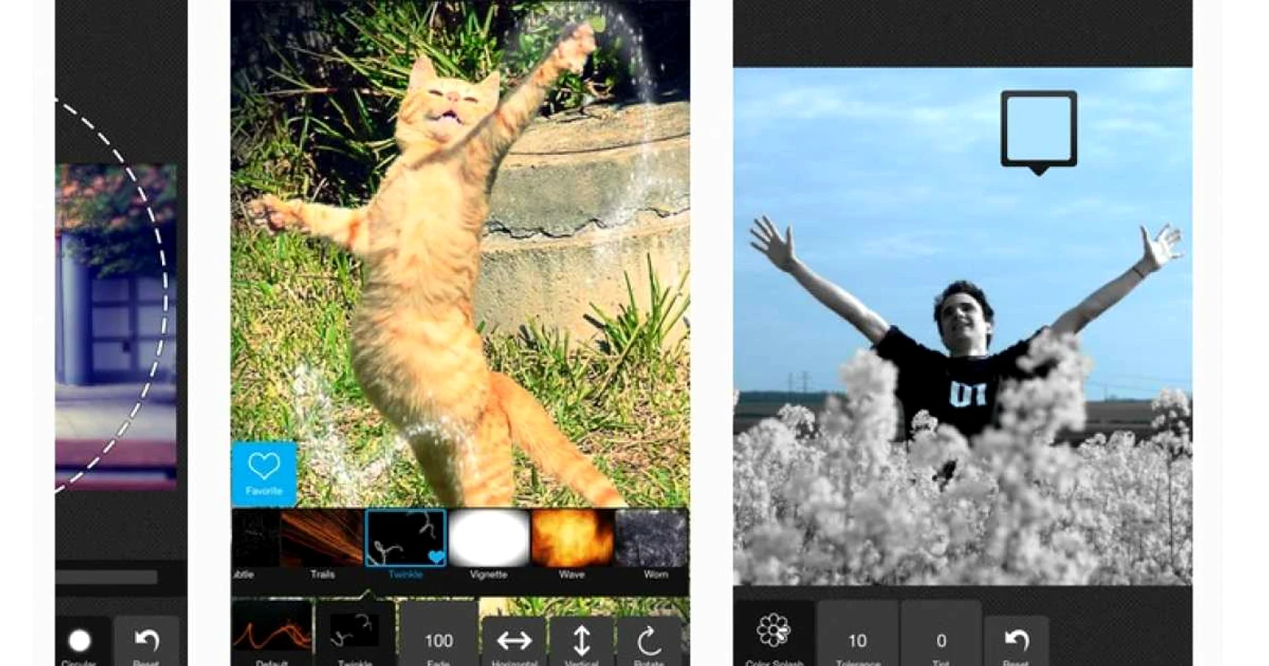 Pixlr Express oferă multiple efecte pentru modificarea pozelor. FOTO Captură/Adevărul