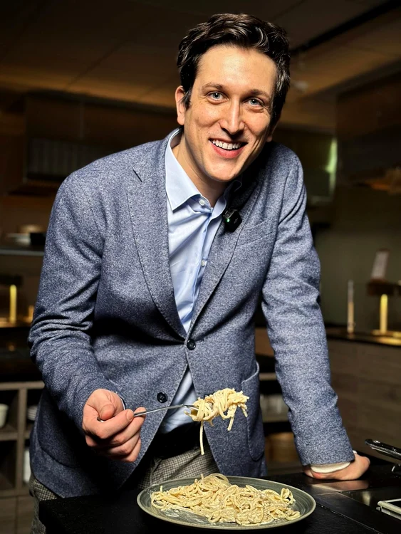 Fabrizio Olmeda, cercetător ISTA a primit Premiul Ig Nobel pentru pastele perfecte. Foto: ISTA