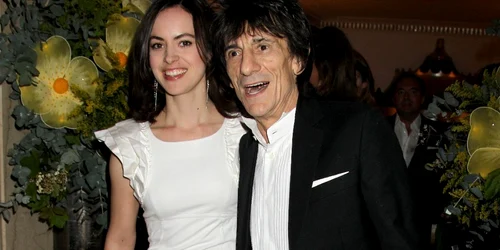 ron wood si sotia foto getty images