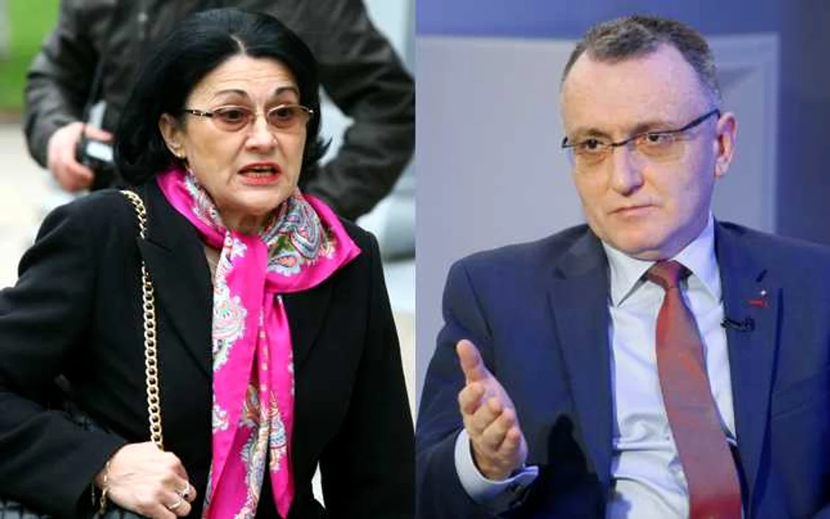 Ecaterina Andronescu şi Sorin Câmpeanu FOTO Eduard Enea / Adevărul