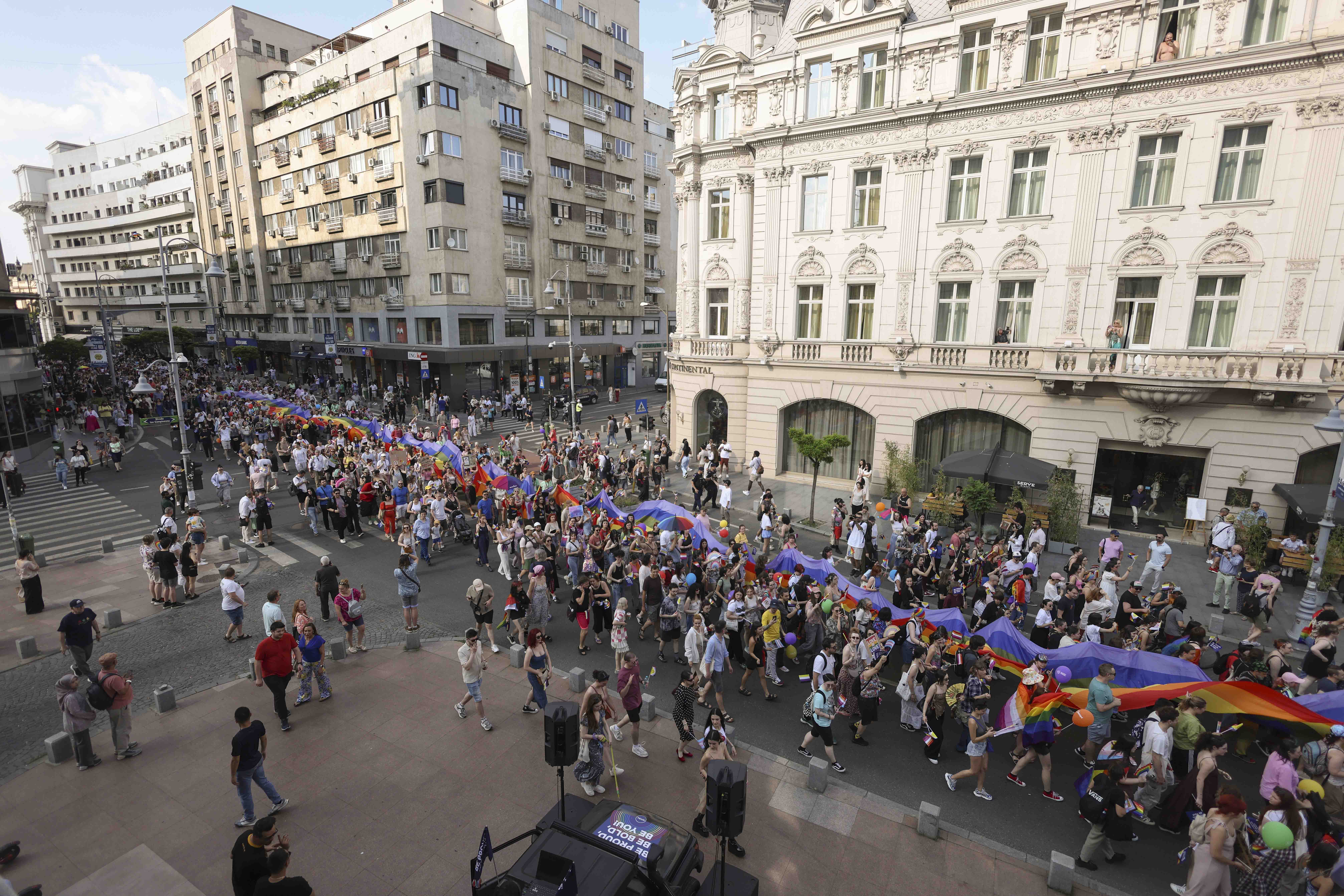 Imagini de la Marșul Bucharest Pride 7 iunie 2025. FOTO: INQUAM Photos/George Călin