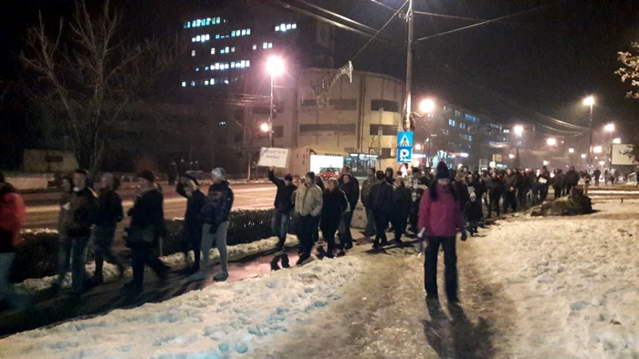 proteste slatina 2 februarie