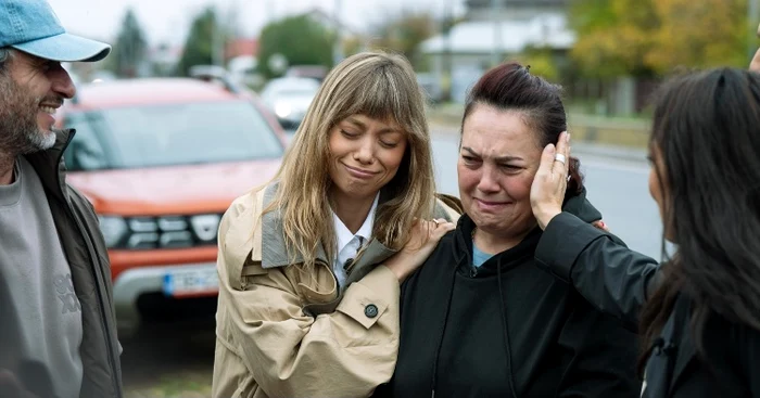 Echipa Visuri la cheie, la Tărtășești foto: Pro TV
