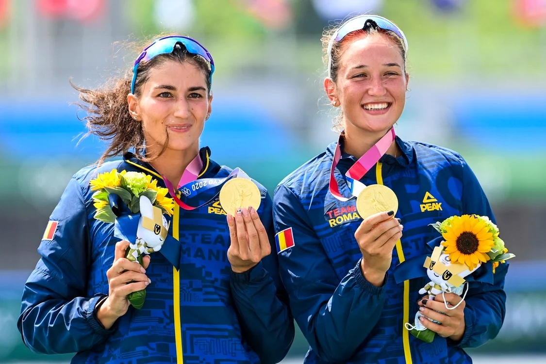 Simona Radiș și Ancuța Bodnar au mai adus o medalie pentru ”Team Romania”. Foto EPA EFE