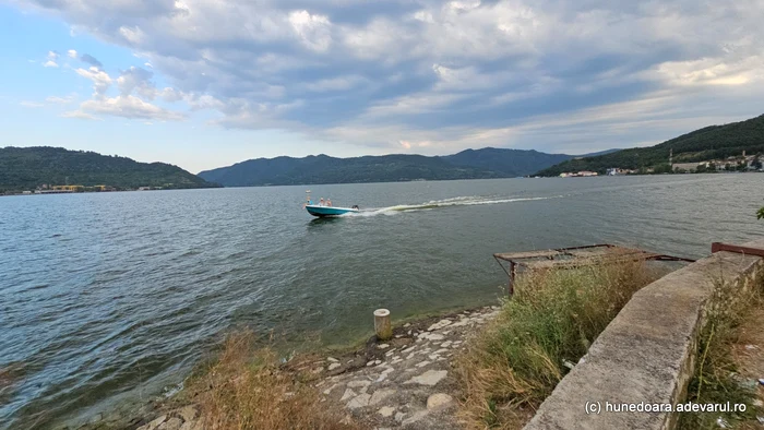 Dunărea șa Orșova. Foto: Daniel Guță