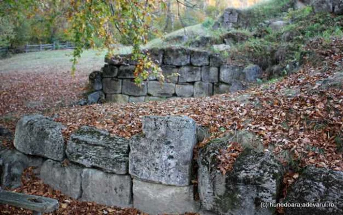 cetatea dacica blidaru foto daniel guta adevarul