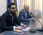 Sebastian_Fîrtat la investirea în funcţia de subprefect al judeţului Vâlcea alături de şeful de Cancelarie - Mircea Nadolu - fost prefect de Vâlcea Foto realitateavalceana ro
