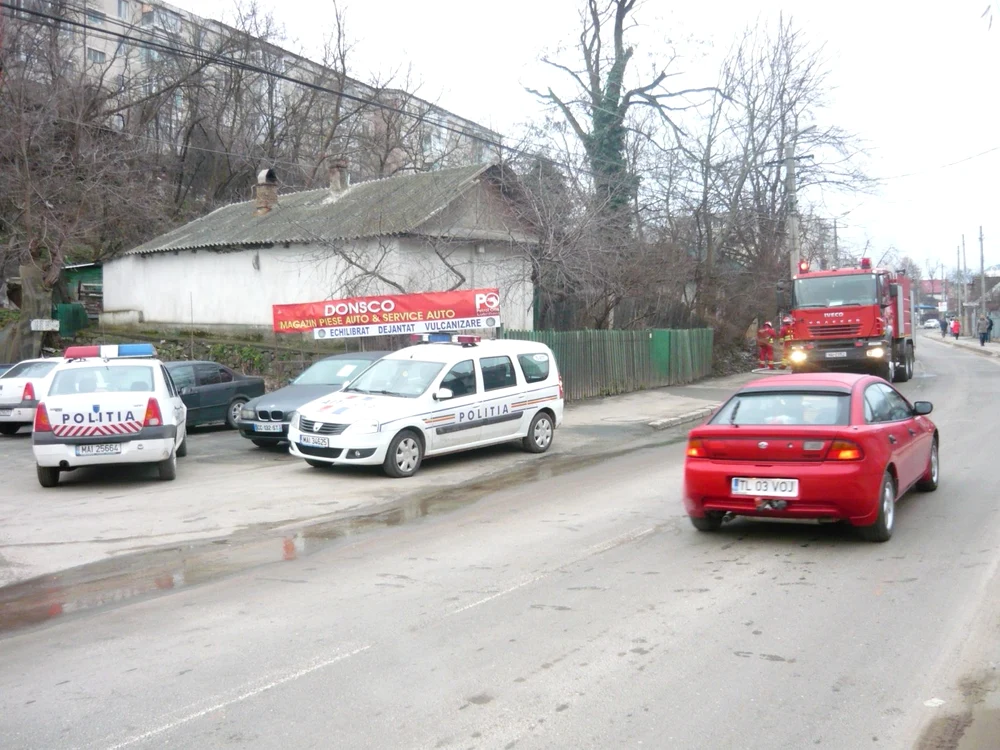 Accident pe strada gavrilov Corneliu FOTO Adevărul