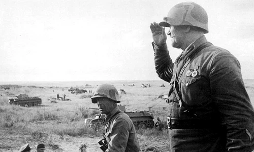 Comandantul Regimentului 149 Pușcași sovietic, înainte de ofensiva de la Halhin-Gol (© Wikimedia Commons)