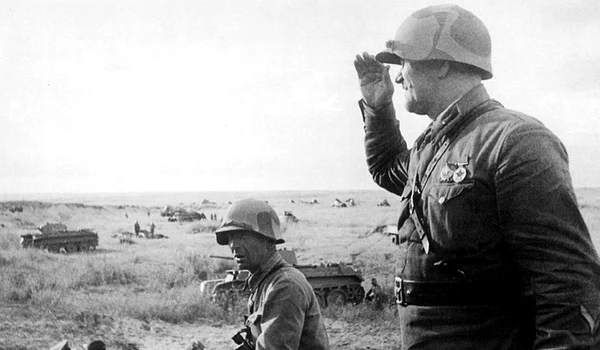 Comandantul Regimentului 149 Pușcași sovietic, înainte de ofensiva de la Halhin-Gol (© Wikimedia Commons)