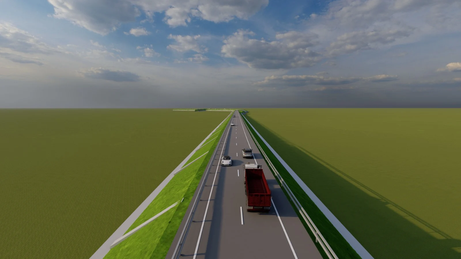 România ar putea avea o autostradă cu o bandă pe sensul de mers. Județul care vine cu ideea acestei construcții inedite