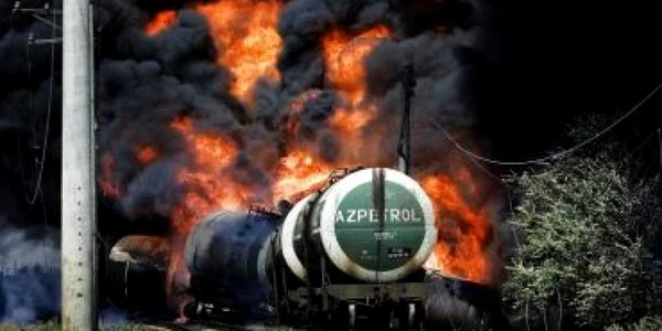 O explozie a provocat deraierea unui tren în vestul Georgiei