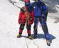 Marius Albu pe Dufourspitze (4.634 metri), cunoscut și sub numele de Punta Dufour