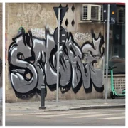 Graffiti in București FOTO Facebook / Ciprian Ciucu