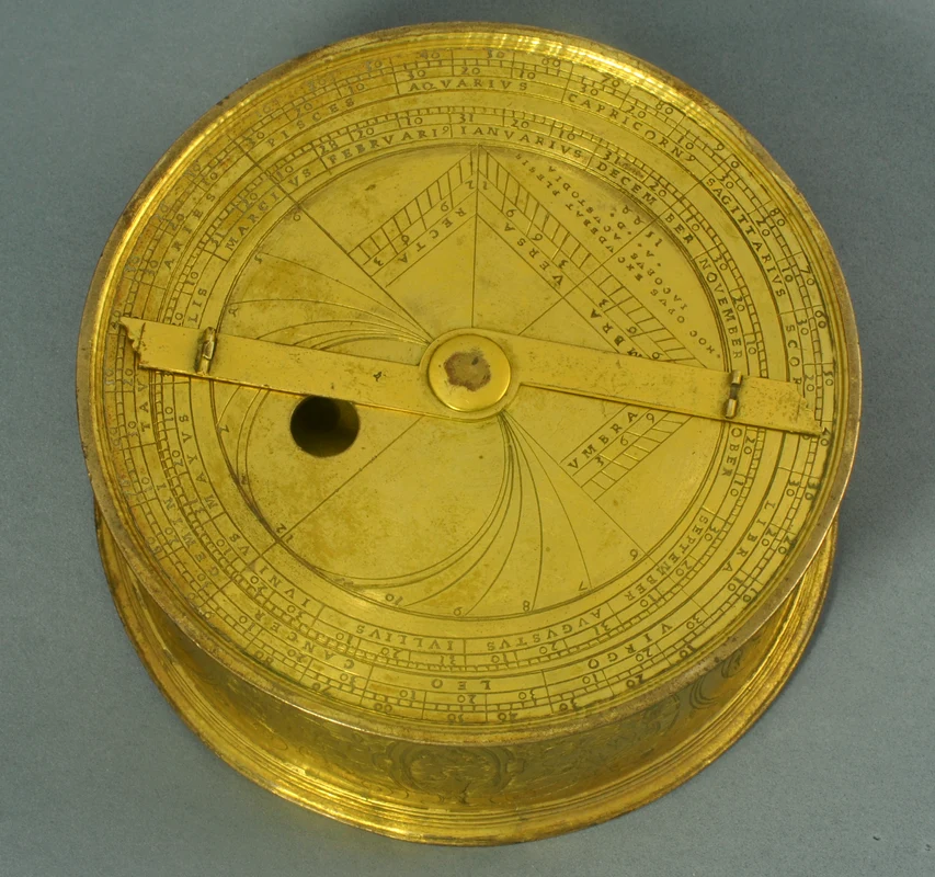 Ceas de masă astronomic   1544 JPG