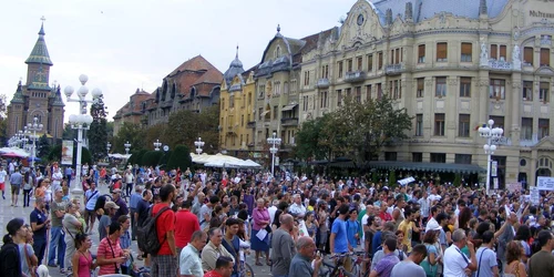 Protest împotriva proiectului Roşia Montană