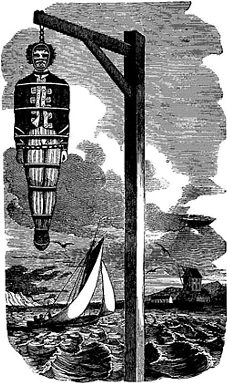 250px Hanging of William Kidd jpg jpeg