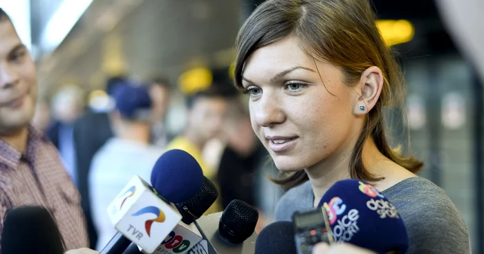 Simona Halep, sportivul anului în România FOTO Mediafax / AFP