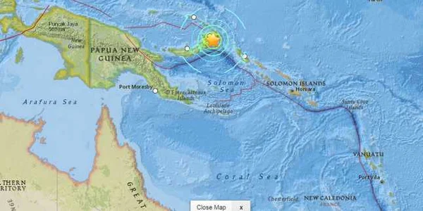 Cutremur papua noua guinee