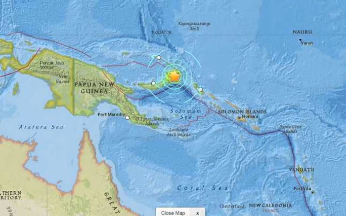 Papua Noua Guinee este afectată frecvent de cutremure care uneori generează tsunami