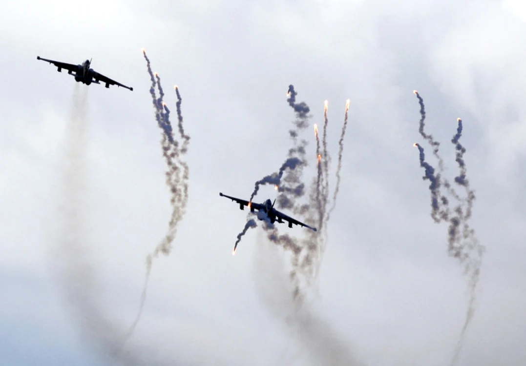 Ucrainenii susțin că au doborât trei avioane SU-25 în ultima săptămână FOTO EPA EFE
