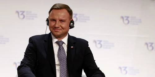 Presedintele Poloniei Andrej Duda FOTO EPA-EFE