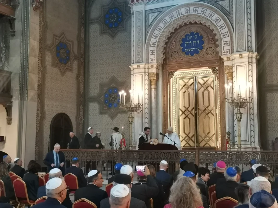Moment istoric. Reinaugurarea Sinagogii Cetate din Timişoara FOTO Ş.Both