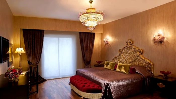 Dormitorul camerei Alexandrei Stan