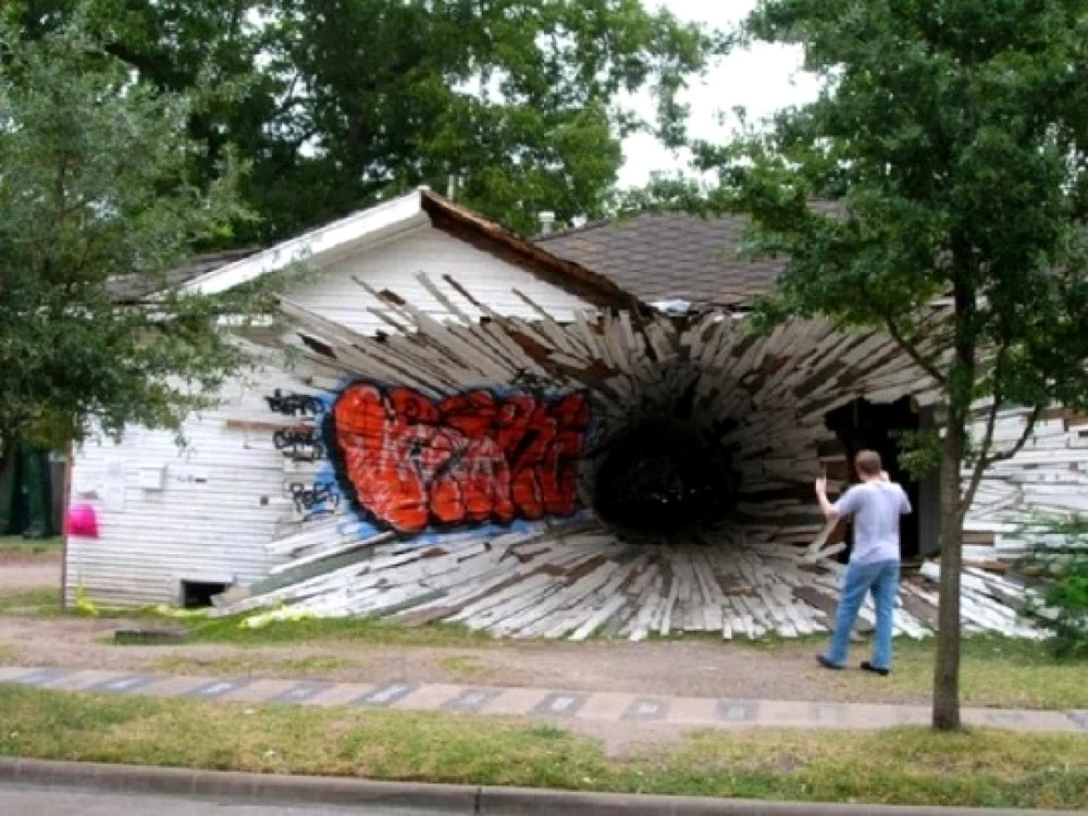 The Hole House FOTO strange buildings